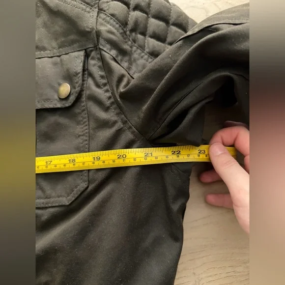 Iron & Resin Scrambler Jacket- Dark Olive Moto Jacket - Picture 9 of 11